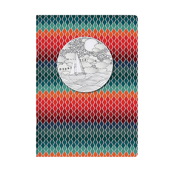 Keskin Color Velvet Kareli Defter 18,5x26 cm 58 Yaprak 381722-99