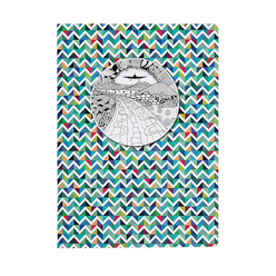 Keskin Color Velvet Kareli Defter 18,5x26 cm 58 Yaprak 381722-99 - Thumbnail