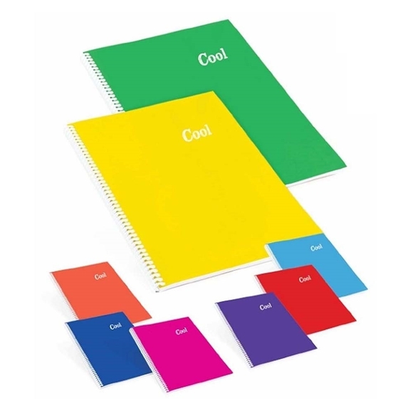 Keskin Cool Pp. Kapak Spiralli Defter A4 96yp.Çizgili 321631-99