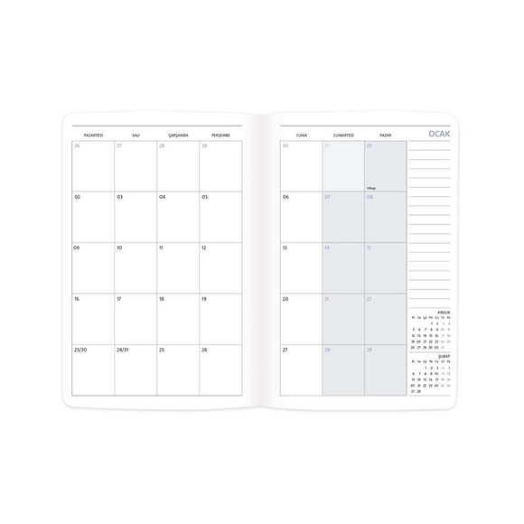 Keskin Haftalık Ajanda Puantiyeli 831108