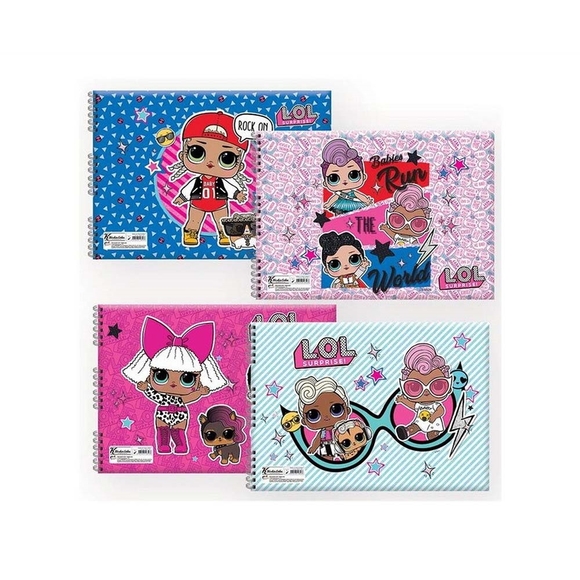 Keskin Lol 15 Yaprak Resim Defteri 25x35cm 300215-93