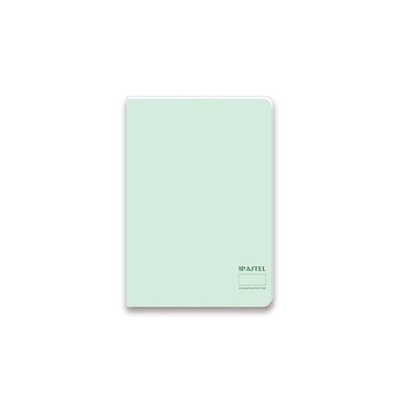 Keskin Pastel Light Pp.Kapak Dikişli Defter A4 60yp.Düz 327010-99