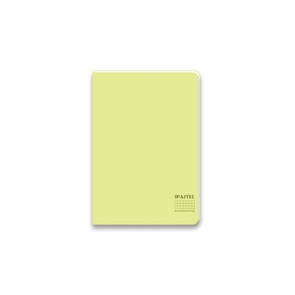 Keskin Pastel Light Pp.Kapak Dikişli Defter A4 60yp.Kareli 335212 