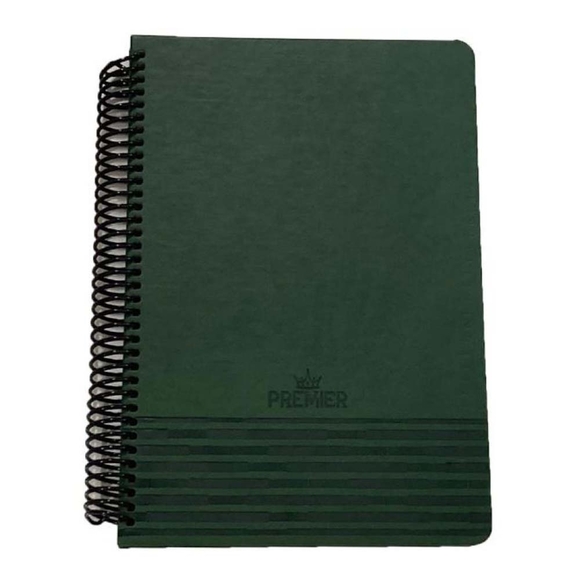 Keskin Premier Sert Kapak Defter 17x24cm 120yp Kareli 