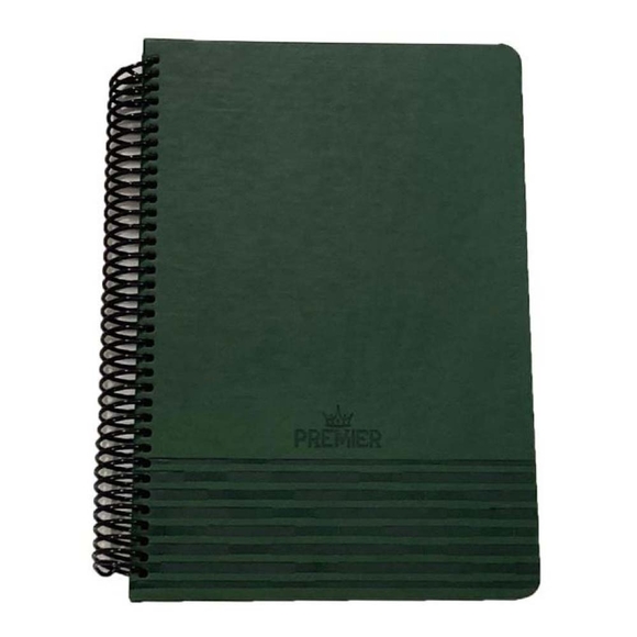 Keskin Premier Sert Kapak Defter 20x28cm 120yp Kareli
