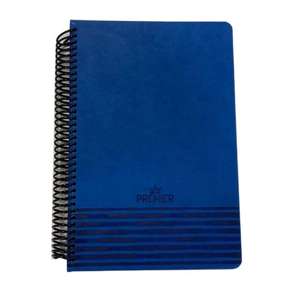 Keskin Premier Sert Kapak Defter 20x28cm 120yp Kareli