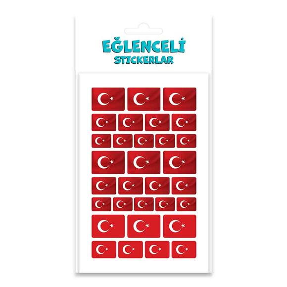 Keskin Puffy Sticker - Bayrak 221203-99