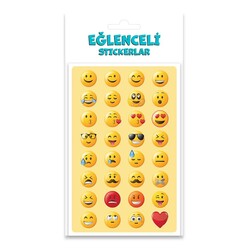 Keskin Puffy Sticker - Emoji 221200-99 - Thumbnail