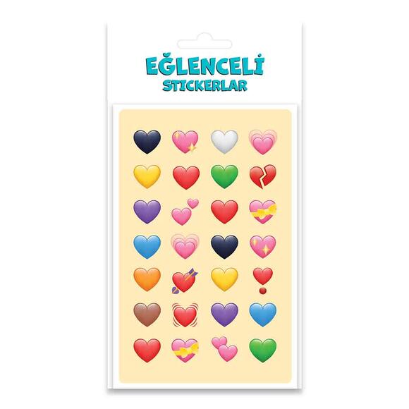 Keskin Puffy Sticker - Kalp 221206-99