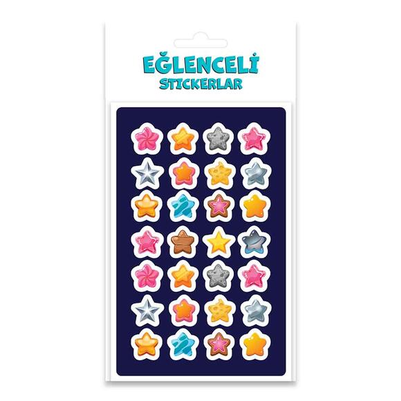 Keskin Puffy Sticker - Yıldız 221207-99