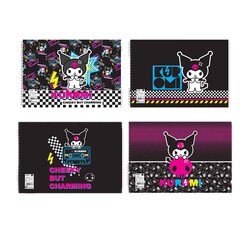 Keskin Resim Defteri 17x25cm Spiralli 15yp. Kuromi 300115-12 - Thumbnail