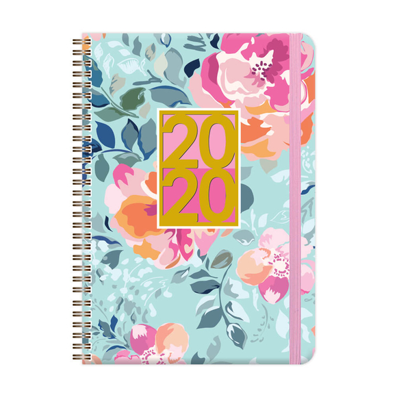 Keskin Spiralli Sert Kapak Ajanda Green Flow 2020 A5 830252-99