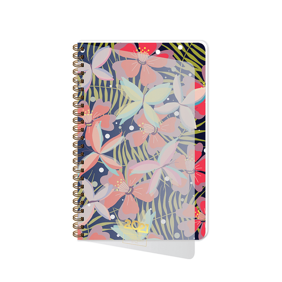 Keskin Turnowsky PP Kapak Haftalık Ajanda Reina 2021 13x19,5cm