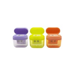 Keyroad Kr973104 Twin Hole Jelly Gel İkili Kalemtraş - Thumbnail