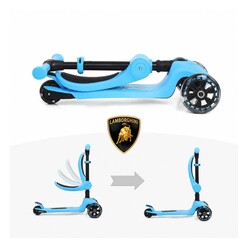Kick N Roll L5 2In1 Scooter Mavi - Thumbnail