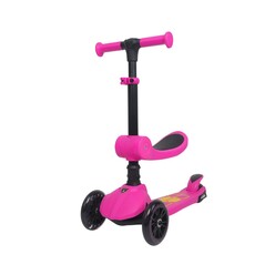 Markasız Oyuncak - Kick N Roll L5 2In1 Scooter Pembe