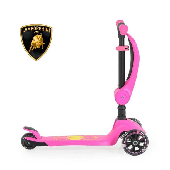 Kick N Roll L5 2In1 Scooter Pembe