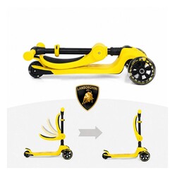Kick N Roll L5 2In1 Scooter Sarı - Thumbnail