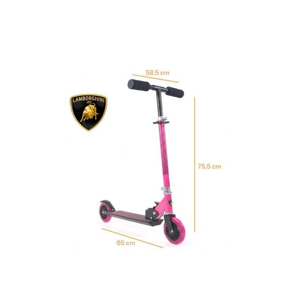 Kick N Roll L6-120 Scooter Pembe