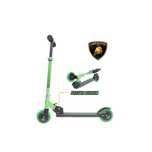Kick N Roll L6-120 Scooter Yeşil