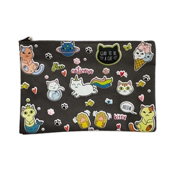 Kiraz B-ÇANTA Kumaş El Çantası - Thumbnail