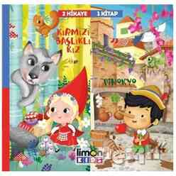Limon Kids - Kırmızı Başlıklı Kız - Pinokyo - 2 Hikaye 1 Kitap