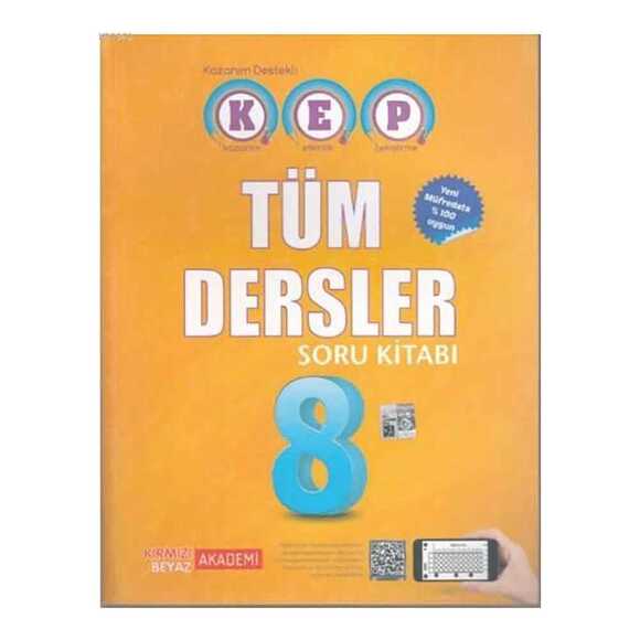 Kırmızı Beyaz 8.Sınıf Kep Tüm Dersler Soru Bankası