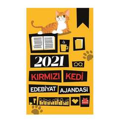 Kırmızı Kedi Yayınları - Kedili Ajanda 2021