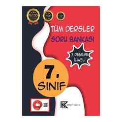 Kitap Vadisi - Kitap Vadisi 7.Sınıf Tüm Dersler Soru Bankası (3 Deneme İlaveli)