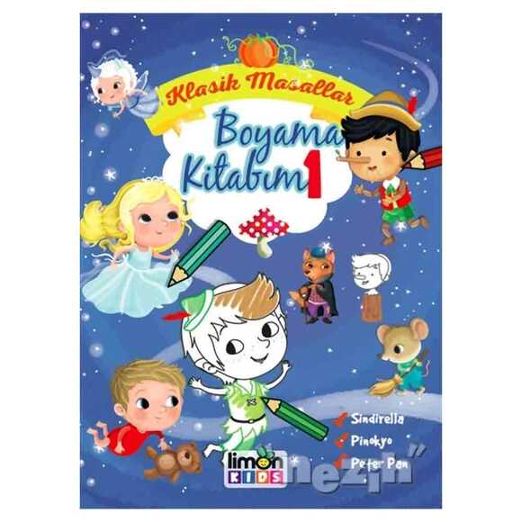 Klasik Masallar Boyama Kitabım 1