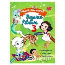 Limon Kids - Klasik Masallar Boyama Kitabım 3