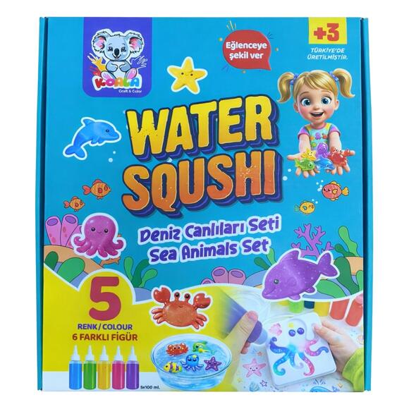 Koala Craft Water Squshi Deniz Canlıları Seti KL-9187