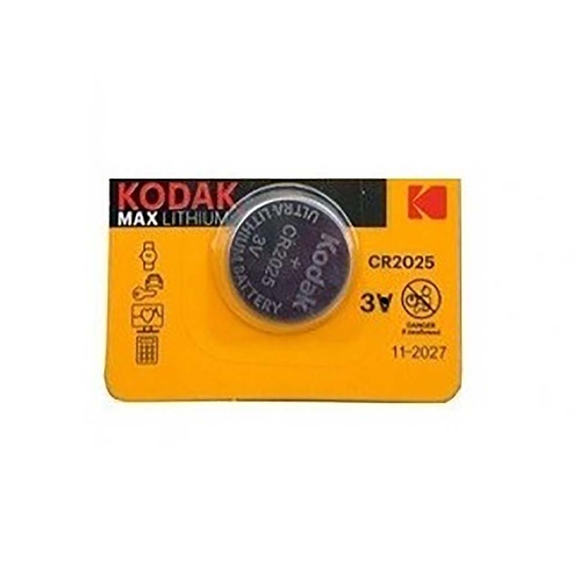 Kodak Düğme Pil Cr2025 Ultra Lityum Tekli Blister 281385