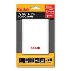 Kodak Powerbank 10400 Mah Beyaz - Thumbnail