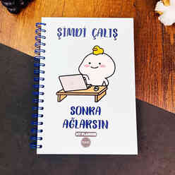 Bam Hediyelik - Konuşan Ajanda - Şimdi Çalış Sonra Ağlarsın