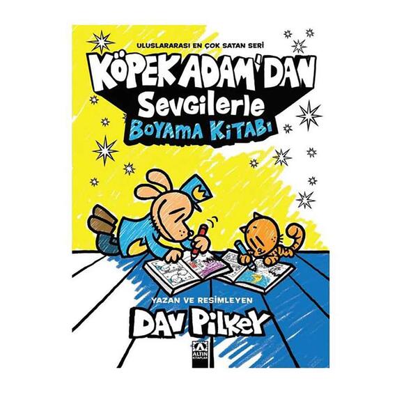 Köpek Adamdan Sevgilerle Boyama Kitabı