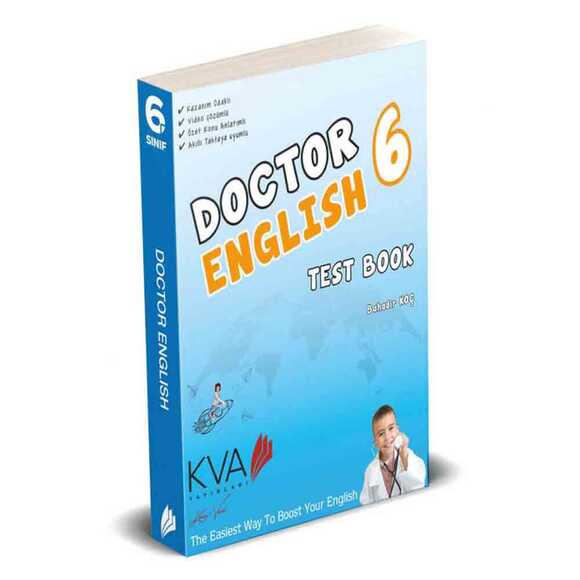 Koray Varol 6. Sınıf Doctor English Test Book