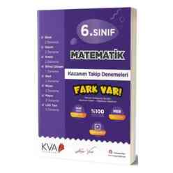 Koray Varol - Koray Varol 6. Sınıf Matematik Kazanım Takip Denemeleri 2020