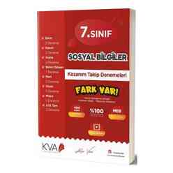 Koray Varol - Koray Varol 7. Sınıf Sosyal Bilgiler Kazanım Takip Denemeleri 2020