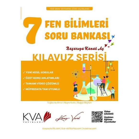Koray Varol 7.Sınıf Kılavuz Serisi Fen Bilimleri Soru Bankası 2020
