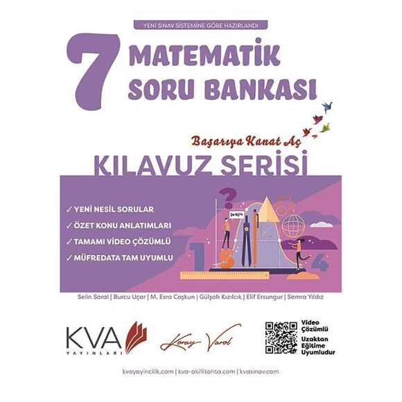 Koray Varol 7.Sınıf Kılavuz Serisi Matematik Soru Bankası