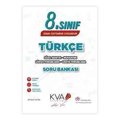 Koray Varol 8. Sınıf Türkçe Sözel Mantık Muhakeme Soru Bankası - Thumbnail