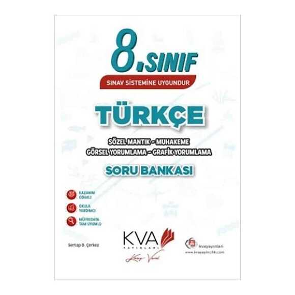 Koray Varol 8. Sınıf Türkçe Sözel Mantık Muhakeme Soru Bankası