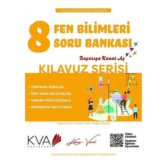 Koray Varol 8.Sınıf Kılavuz Serisi Fen Bilimleri Soru Bankası