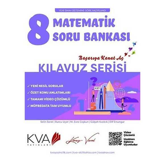 Koray Varol 8.Sınıf Kılavuz Serisi Matematik Soru Bankası
