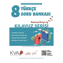 Koray Varol 8.Sınıf Kılavuz Serisi Türkçe Soru Bankası - Thumbnail