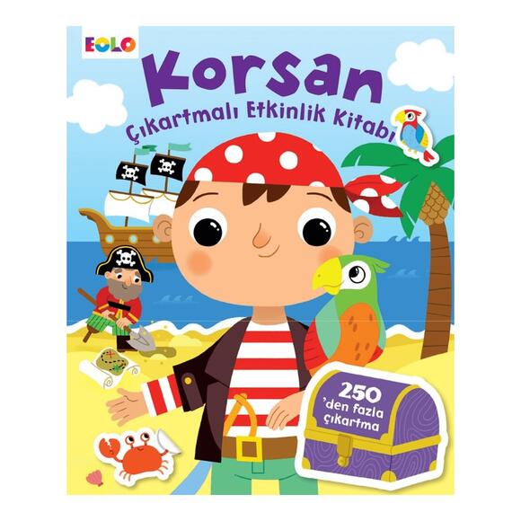 Korsan Çıkartmalı Etkinlik Kitabı