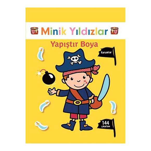 Korsanlar Yapıştır Boya - Minik Yıldızlar