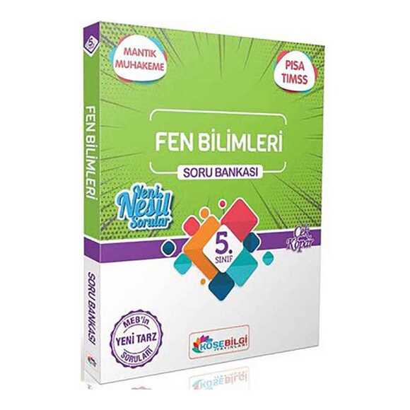 Köşebilgi 5.Sınıf Fen Bilimleri Özet Bilgili Soru Bankası 2022