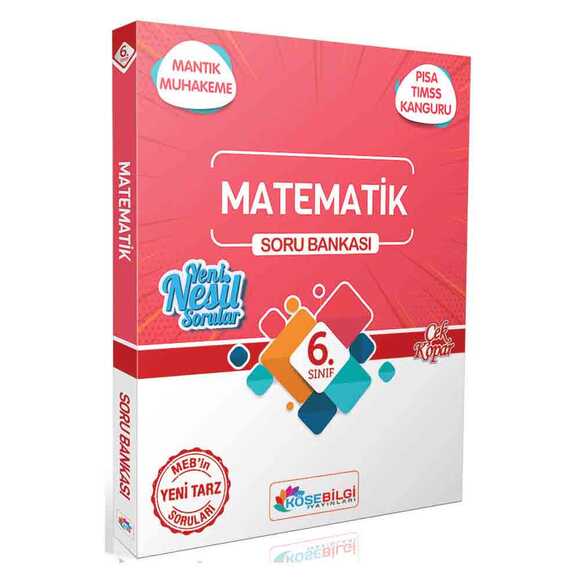 Köşebilgi 6. Sınıf Matematik Özet Bilgili Soru Bank